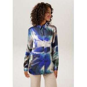 Aniston CASUAL Overhemdblouse met harmonieuze batikprint - nieuwe collectie