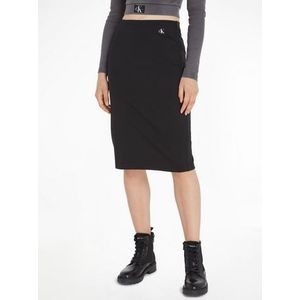 Calvin Klein Sweatrok ARCHIVAL MILANO LR MIDI SKIRT