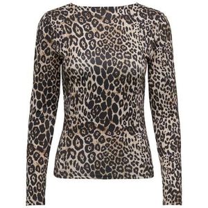 Only Shirt met lange mouwen ONLLONE LEO L/S TWO WAY TOP JRS