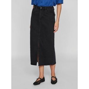 Vila Jeans rok VIJAF HW MIDI DENIM SKIRT-NOOS