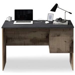 INOSIGN Bureau Sunrise, kleine computertisch, bureautafel met 1 deur & 1 lade, tafelblad breedte 110 cm, made in italy