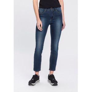 Arizona 7/8 jeans Shaping strak, skinny jeans, used-wassing, high-waist, 7/8-lengte