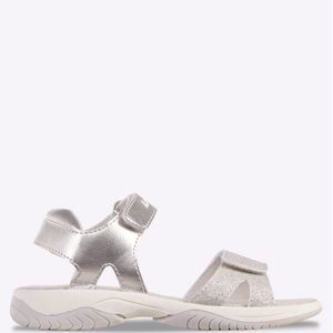 Sportief - Sandalen - Silver/White - Synthetisch/Textiel - Klittenbandsluiting