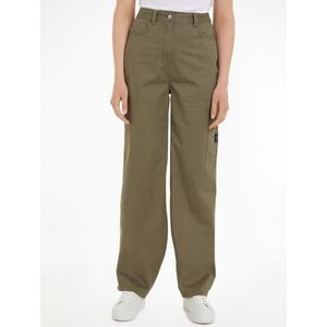 Calvin Klein Stretchbroek STRETCH TWILL HIGH RISE STRAIGHT