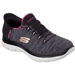 Skechers Instappers SUMMITS DAZZLING HAZE Slip-ins sneaker, vrijetijdsschoen met subtiele contrastdetails