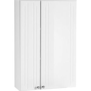 Saphir Hangend kastje Quickset 955 Wand-Badschrank 50 cm breit mit 2 Türen, 2 Einlegeböden