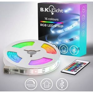 B.K.Licht Led-strepen USB LED Strip (1 stuk)