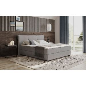 Mr. Couch Boxspring Brewdley met bedkist, incl. matras Topmatras en sierkussen, in verschillende hardheden beschikbaar