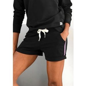 H.I.S Strandshort met tapestrepen opzij