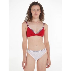 Tommy Hilfiger Swimwear Triangel-bikinitop TRIANGLE RP met ribstructuur