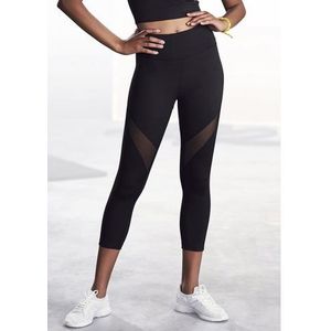 active by Lascana Caprilegging -Sport Capri met kleine rimpeling, loungewear