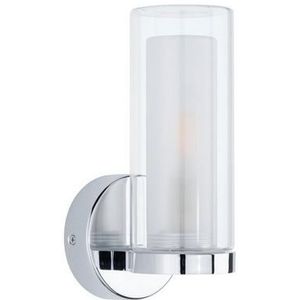 Paulmann Plafondlamp Selection Bathroom Luena IP44 max. 1x20W Chroom 230V Glas/Metaal