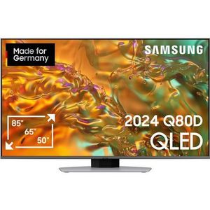 Samsung QLED-TV, 125 cm / 50", 4K Ultra HD, Smart TV, Neural Quantum 4K AI Gen2-processor, tot 120Hz