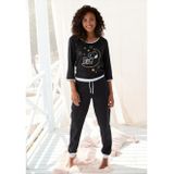 Peanuts Pyjama met snoopy printmotief (2-delig, 1 stuk)