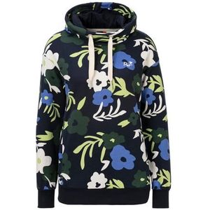 Ragwear Hoodie YODIS PRINT met bloemetjes all-over print