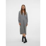 Vero Moda Gebreide jurk VMJUPITER LS V-NECK CALF DRESS BF