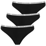 Tommy Hilfiger Underwear T-string met smalle logoboord (3 stuks)