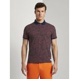 TOM TAILOR poloshirt »Gemustertes Poloshirt«