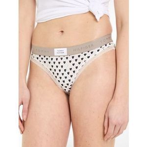 Tommy Hilfiger Underwear Bikinibroekje BIKINI PRINT met modieuze tailleband met logo