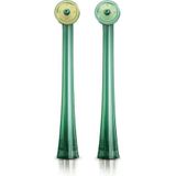Philips Sonicare monddouche-reserve-mondstuk AirFloss Interdental-spuitkop HX8012/07 set van 2