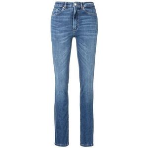 Boss Orange Slim fit jeans C_ROSA HR 2.0 met leren badge