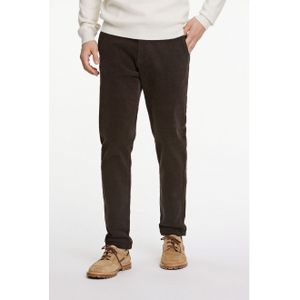 LINDBERGH Chino met zachte cordstof