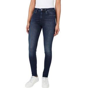 Pepe Jeans Skinny jeans REGENT in skinny pasvorm met hoge band van comfortabel stretch-denim