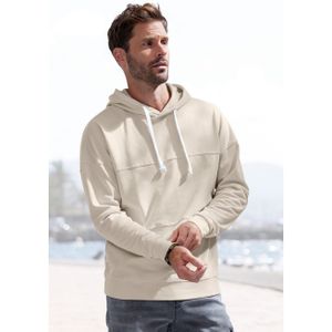 H.I.S Hoodie Langarm sweater met capuchon, van katoenmix