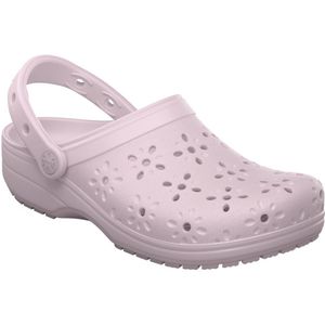 Crocs Clogs Classic Floral Cut Out Clog