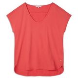 Sandwich T-shirt met v-hals