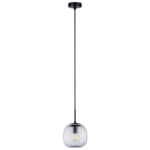 Paulmann Hanglamp Ruya E14 max. 20W Glas, Zwart mat (1 stuk)