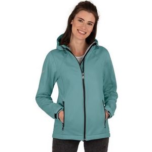 Trigema Softshell-jack TRIGEMA getailleerd Softshell-jack met capuchon (1 stuk)