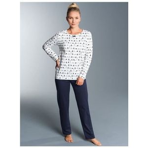 Trigema Pyjama Trigema comfortabele pyjama met printmotief (1-delig)