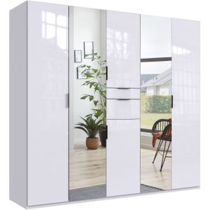 Wimex Draaideurkast Moldau kledingkast met spiegel slaapkamerkast bestseller Kies je interieur, kant-en-klaar geconfigureerd in de kast