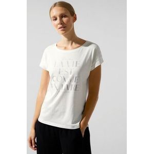 STREET ONE Shirttop met glanzende frontprint