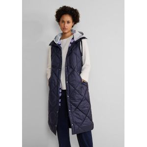 STREET ONE Lang gilet met ruitstiksel