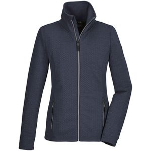 G.I.G.A. DX by killtec Fleecejack GW 49 WMN KNTFLC JCKT Veelzijdige dames gebreide fleecejack, jacquard-look, ritszakken