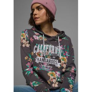 KangaROOS Hoodie Lange mouwen, figuurvolgende snit, van interlockmateriaal