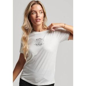 Superdry Shirt met ronde hals BLACKOUT ROCK GRAPHIC T SHIRT