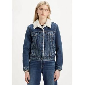 Levi's Spijkerjasje Medium Blue Denim