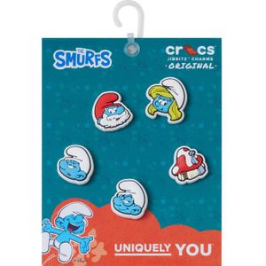 Crocs Schoenbutton Jibbitz™ Smurfs / Smurfen (set, 5-delig, Geen speelgoed. Niet geschikt voor kinderen jonger dan 3 jaar)