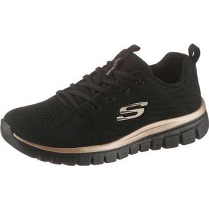 Skechers Sneakers Graceful - Get Connected met memory foam, vrijetijdsschoen, halfschoen, veterschoen