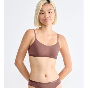 Sloggi Bustier GO Daily Cotton Top glans-effect details
