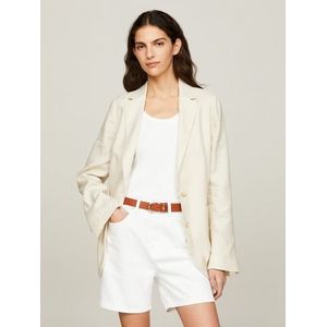 Tommy Hilfiger Korte blazer CASUAL LINEN REGULAR SB BLAZER