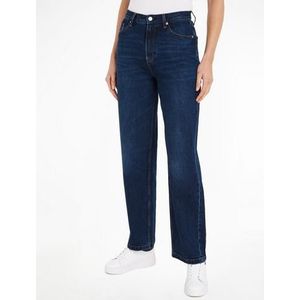 Tommy Hilfiger Straight jeans RELAXED STRAIGHT HW PAM met tommy hilfiger-logobadge