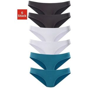 vivance active Bikinibroekje van zacht microvezel (6 stuks, Set van 6)