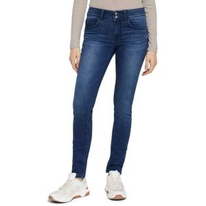 Tom Tailor Skinny fit jeans Alexa Skinny met een dubbele knoopsluiting