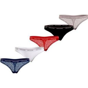 Tommy Hilfiger Underwear T-string THONG 5 PACK GIFTING (5 stuks, Set van 5)