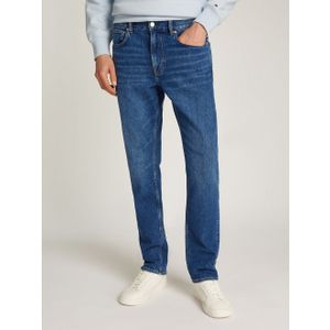 Jeans - Cobalt Blue - Met Riemlussen - Steekzakken - Blauwe Wassing