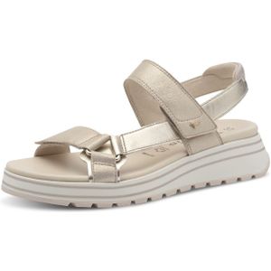 TAMARIS - Sandalen - Beige - Leer